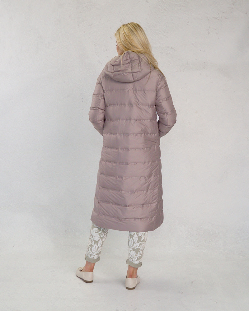 Deck Lightweight Down Padded Coat - Taupe