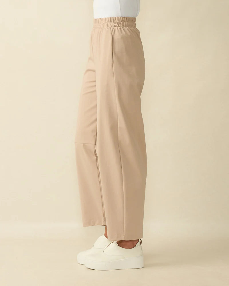 Deck Seam Detail Trousers - Beige
