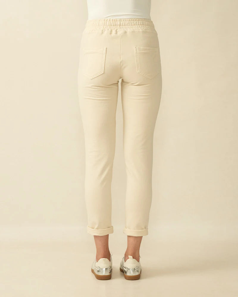 Deck Jersey Jogger - Cream