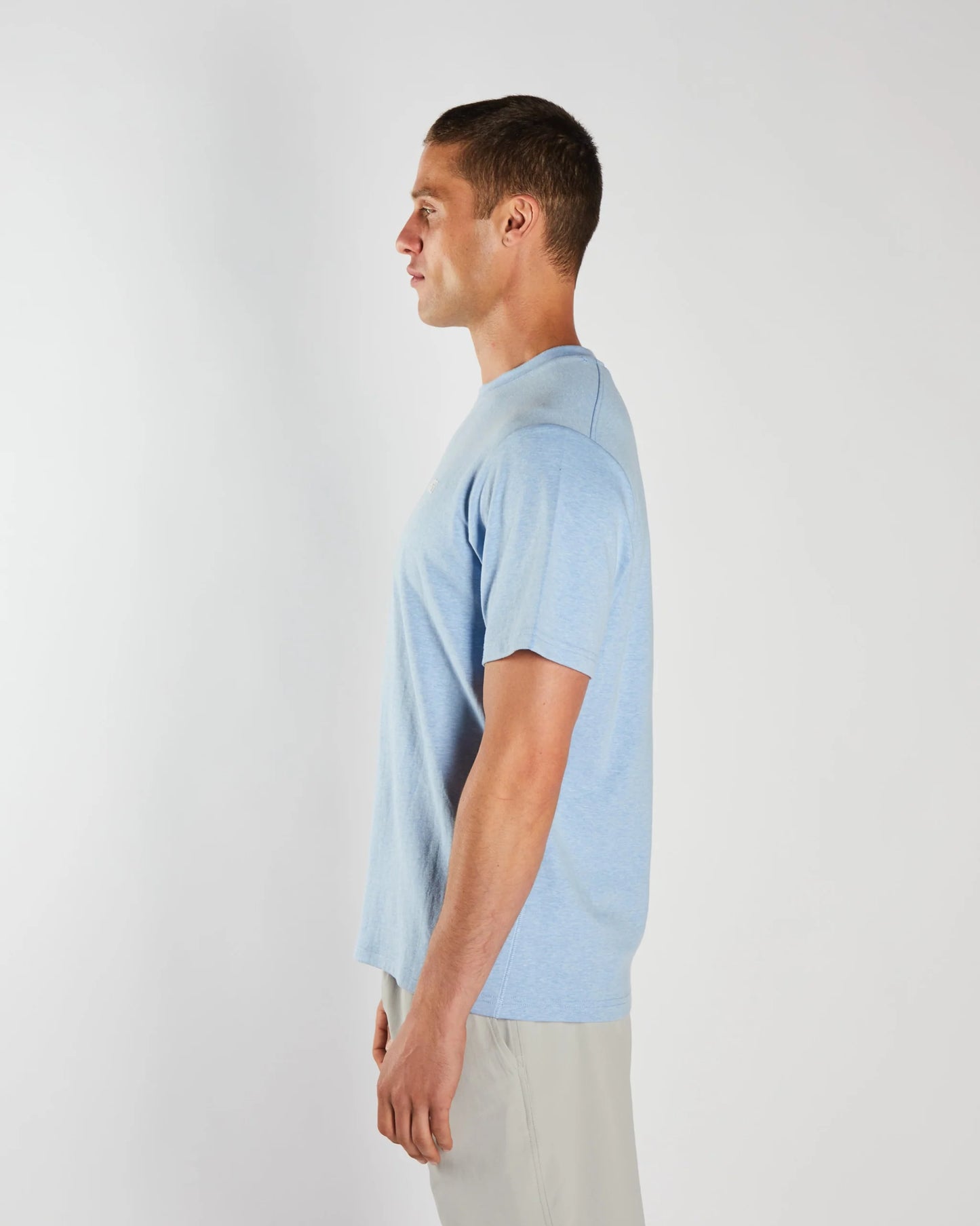 Diesel East Tee- Breezy Blue