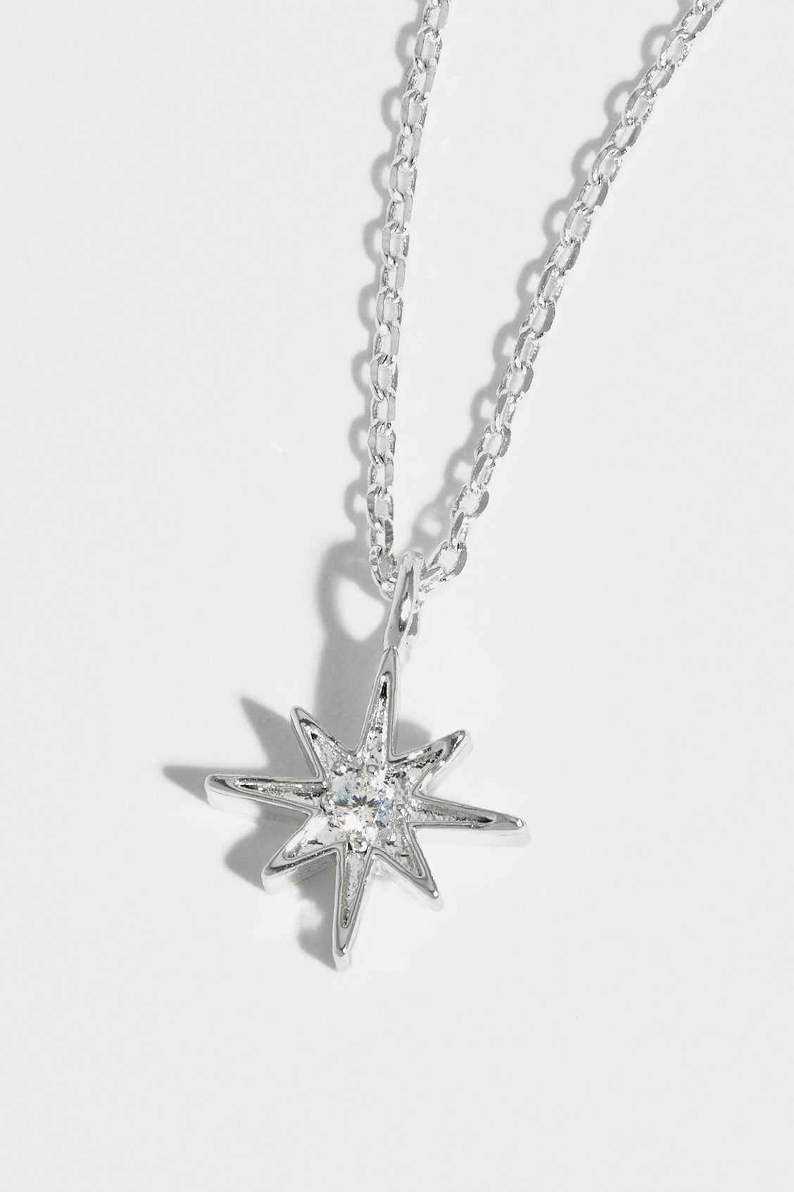 Estella Bartlett Make. Wish Necklace - Silver