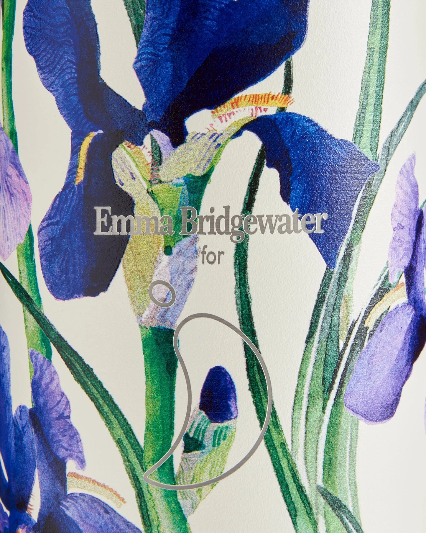 Chilly's 340ml Coffee X Emma Bridgewater Collection - Blue Iris