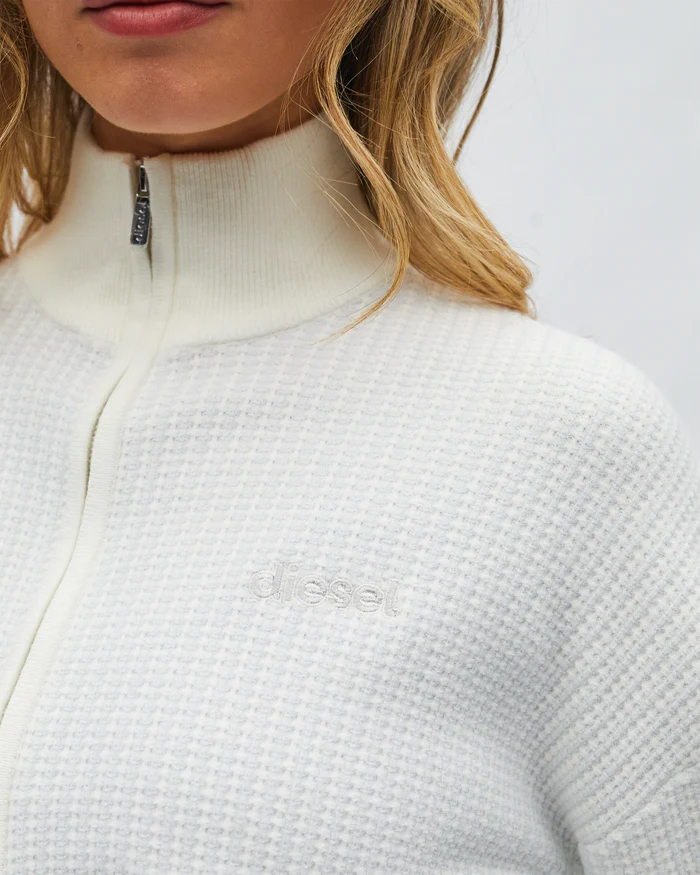 Diesel Emmie Knit Top - Pearl Ivory
