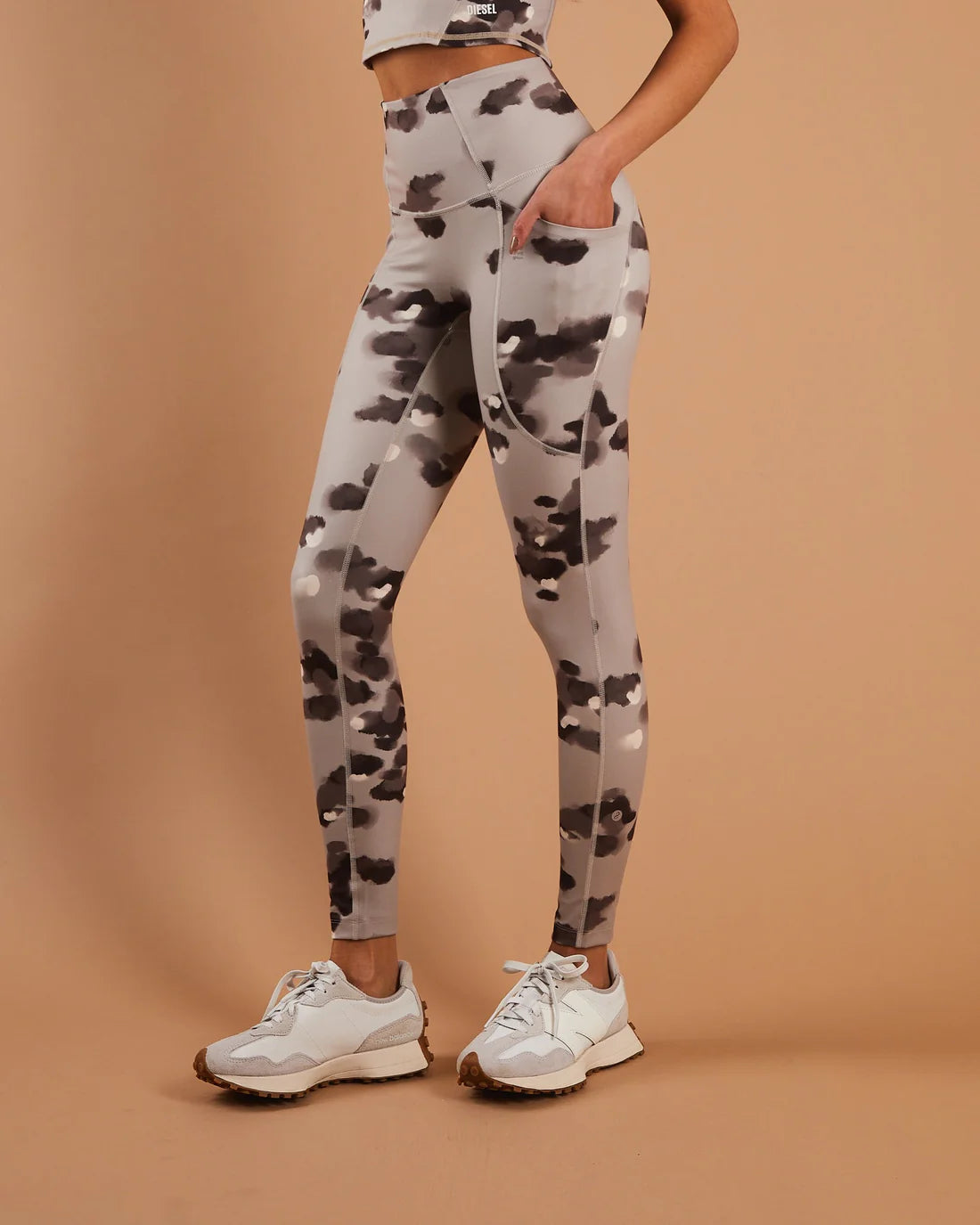 Diesel Esme Icon Pant - Leopard