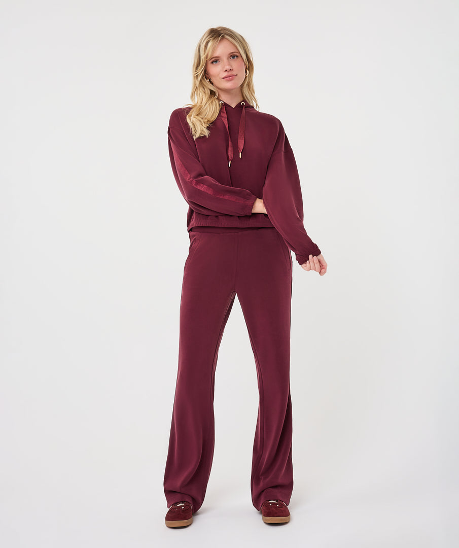 Esqualo E-Monogram Modal Sweater - Merlot
