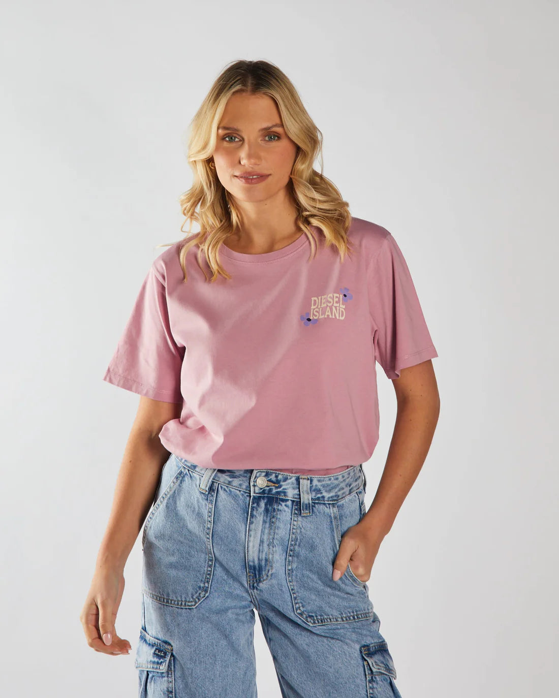 Diesel Fayne Tee - Lilas