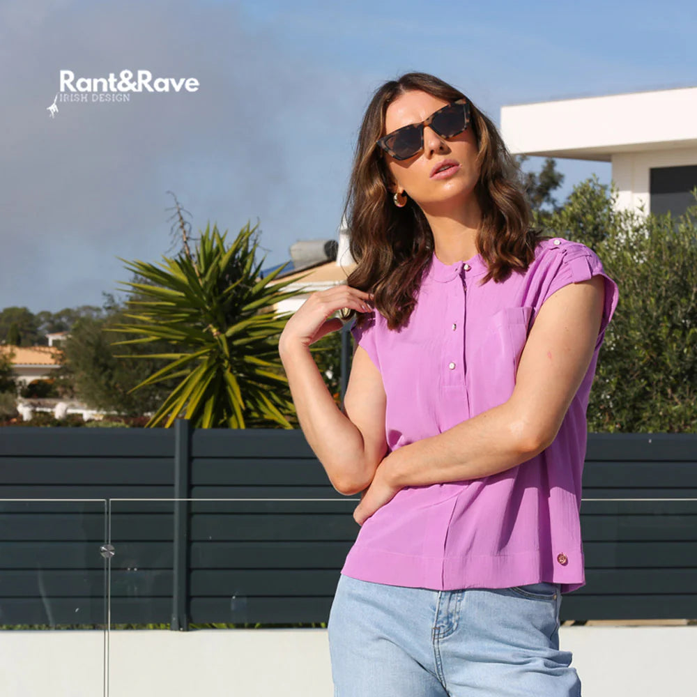 Rant and Rave Fernanda Top - Purple