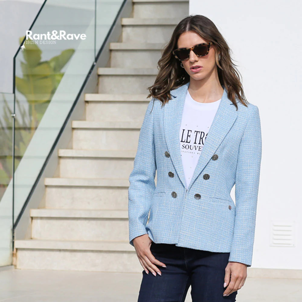 Rant&Rave Florence Blazer - Blue