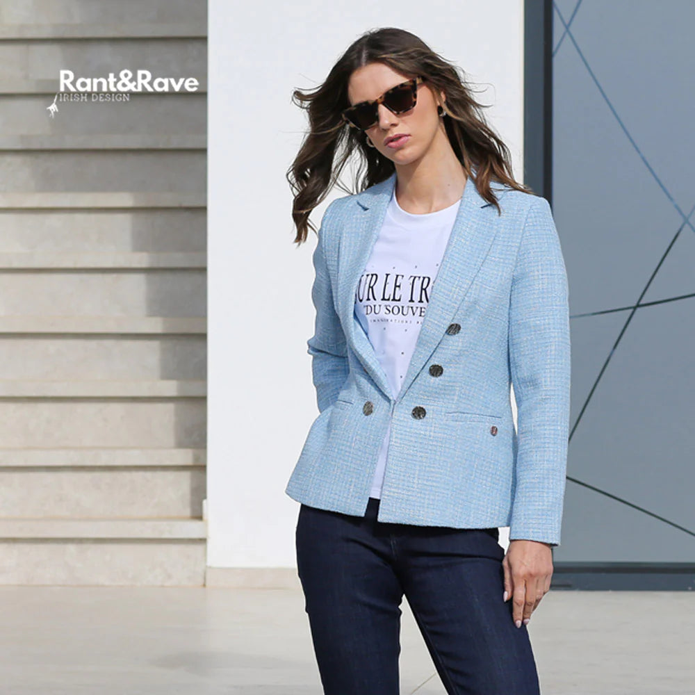Rant&Rave Florence Blazer - Blue