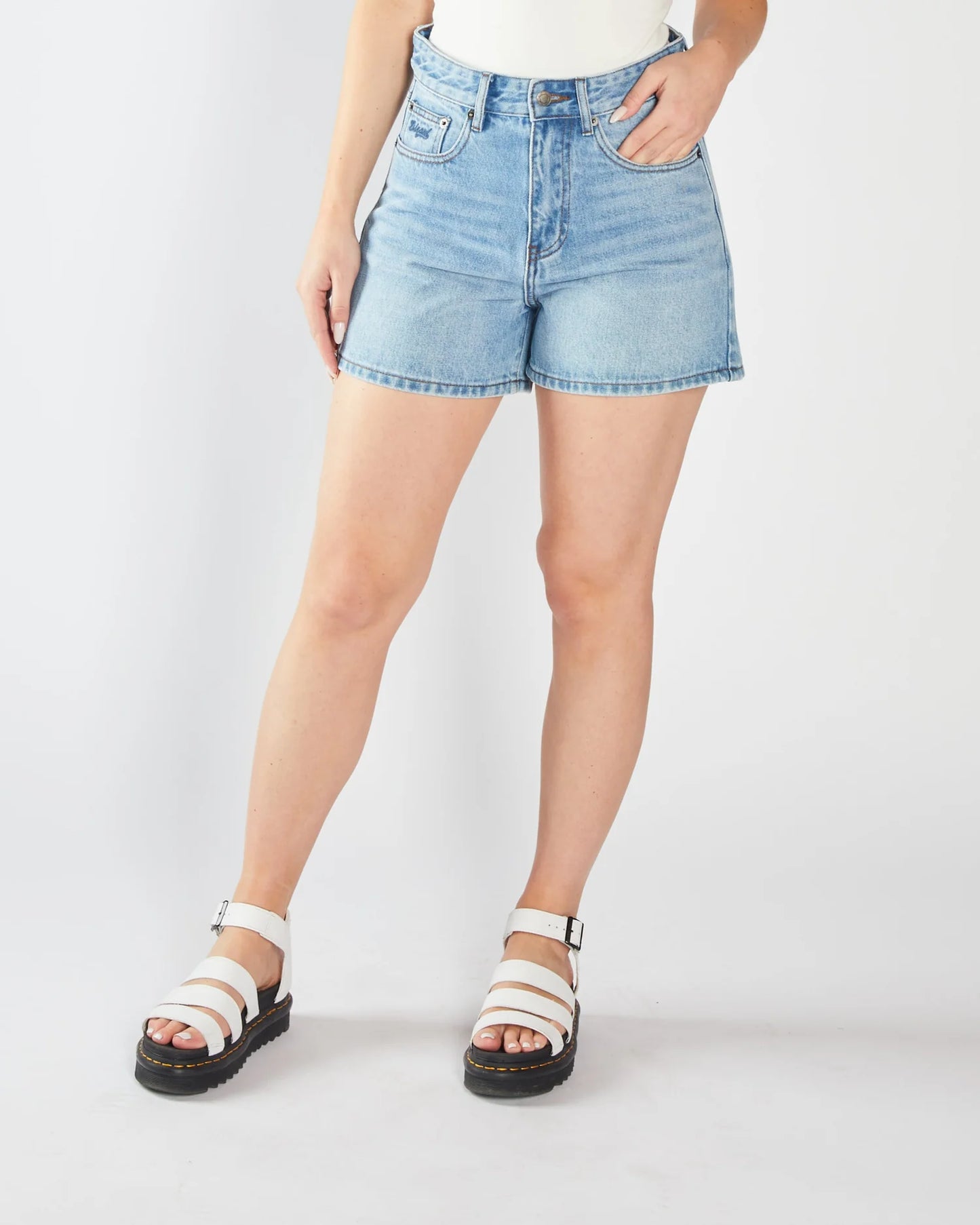 Diesel Franz Denim Shorts - Blue