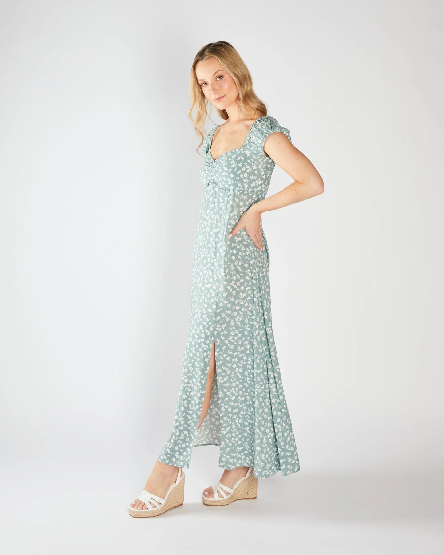 Diesel Fran Dress - Iceberg Green
