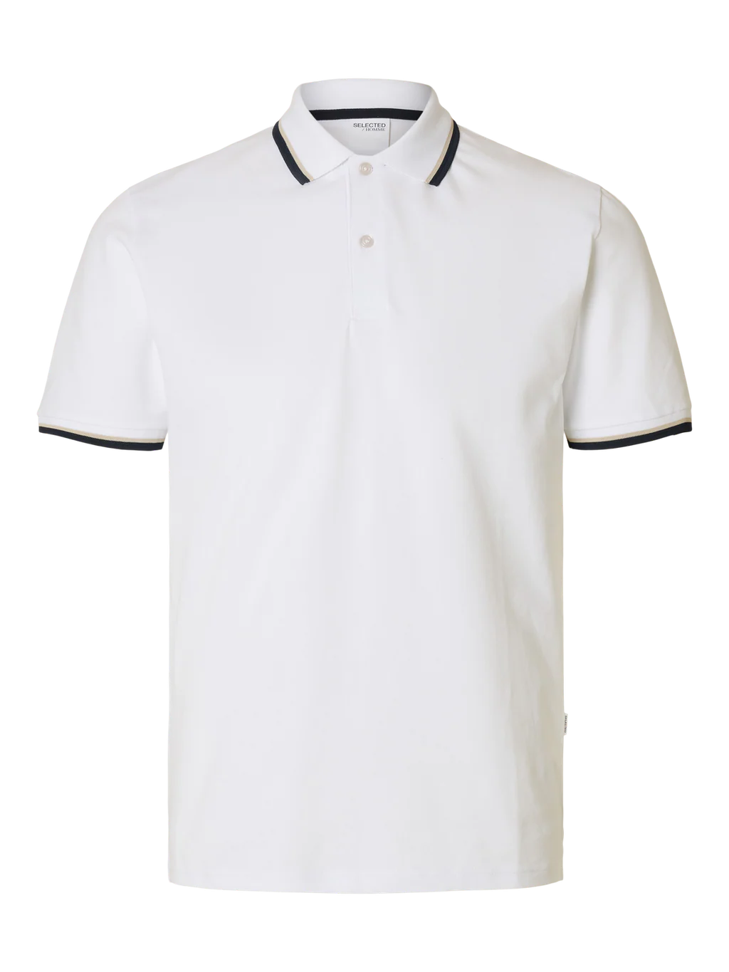 Selected Atlas Polo - White