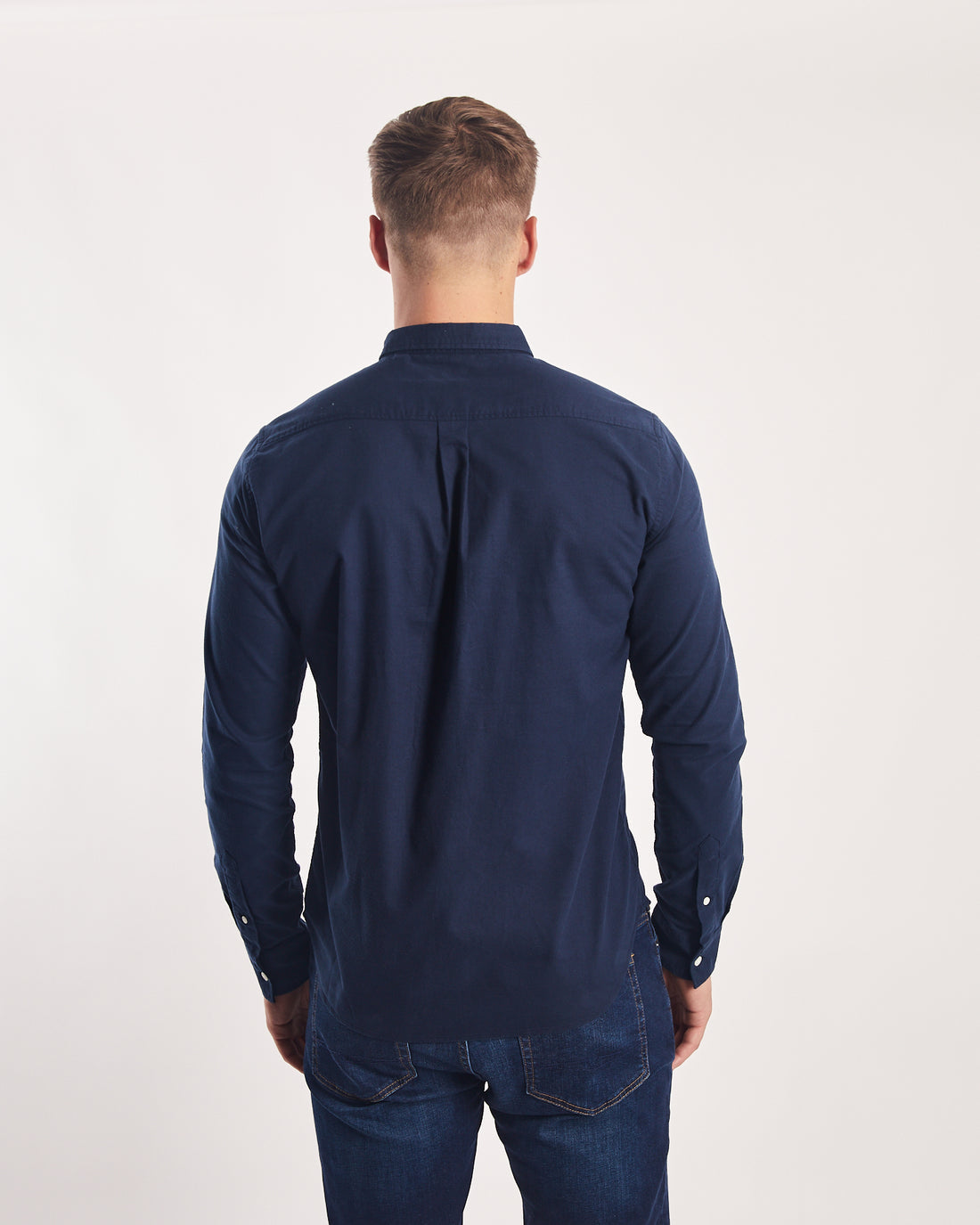 Diesel Garvey Long-sleeve Shirt - Navy Clearing