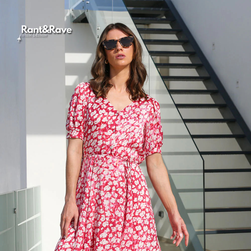Rant & Rave Gemma Dress - Pink