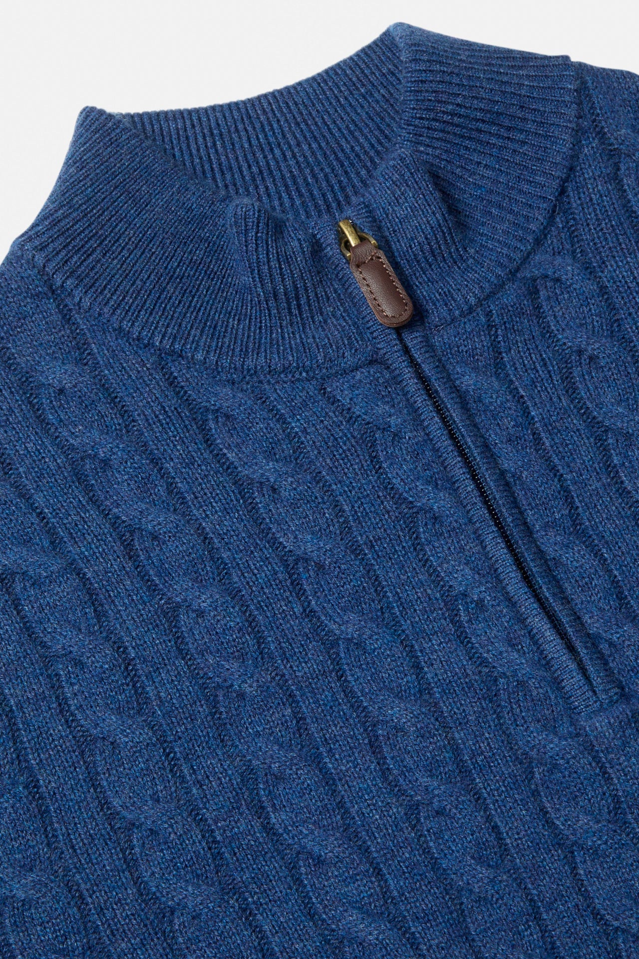 Benetti Grant 1/4 Zip Knit Jumper - Indigo