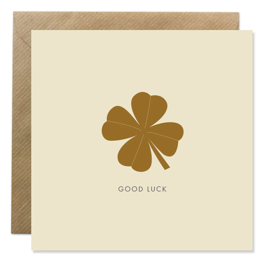 Bold Bunny Card - Good Luck