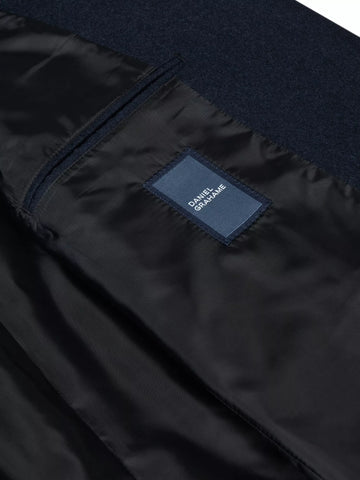 Daniel Grahame Bales Overcoat - Navy