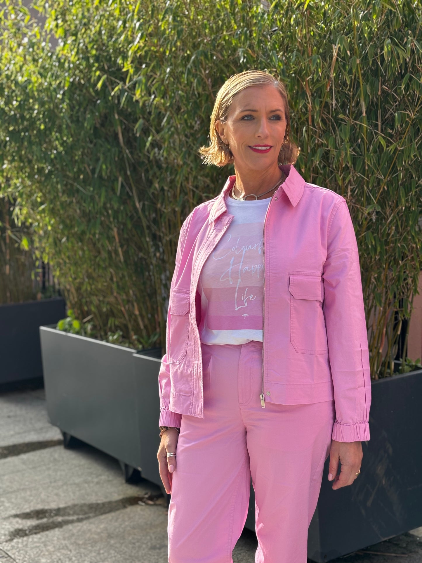 Fynch Hatton Jacket - Fondant Pink