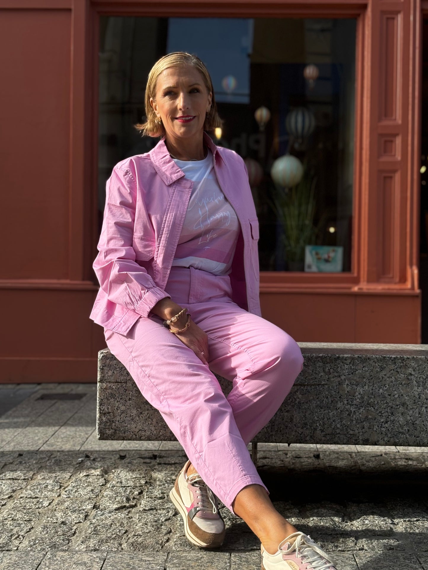Fynch Hatton Jacket - Fondant Pink