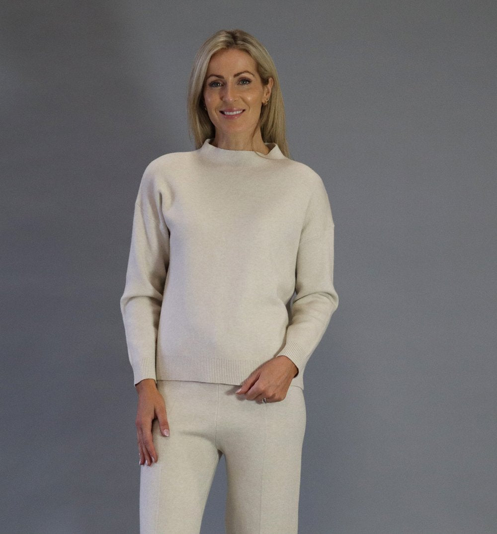 Deck Knitted 2 Piece - Beige