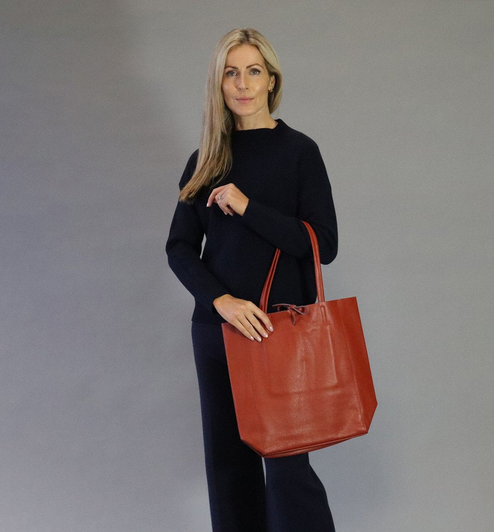 Deck Tote Leather Tote Bag - AW23
