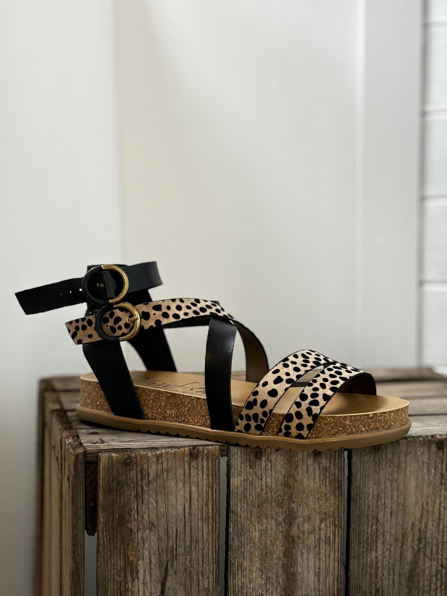 Blowfish Malibu Fandie Vegan Sandal - Black