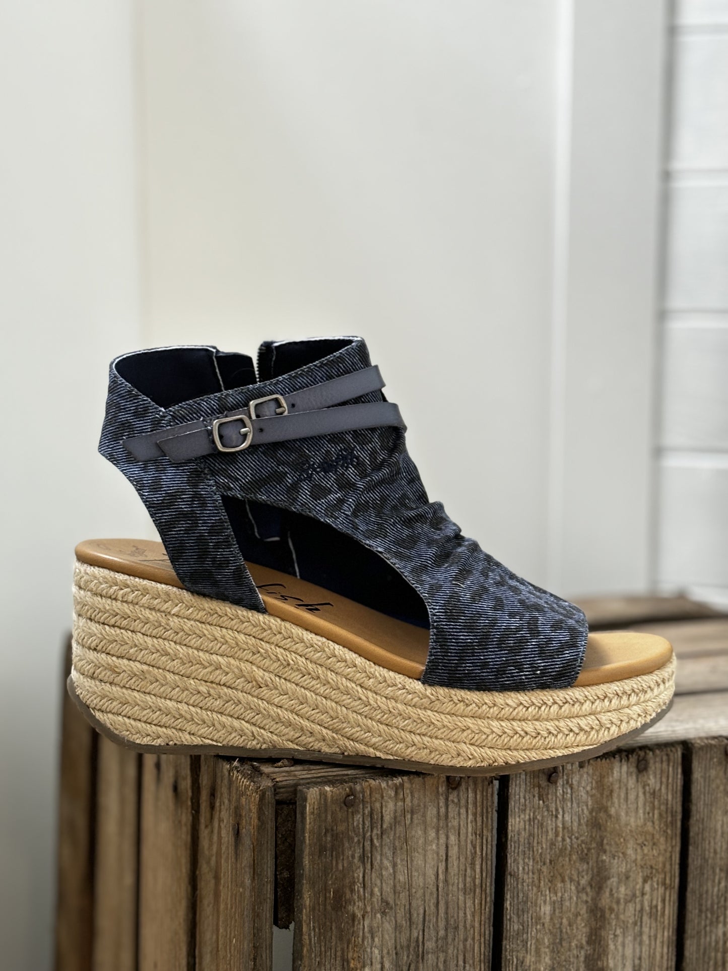 Blowfish Malibu Lacey Vegan Sandals - Leopard