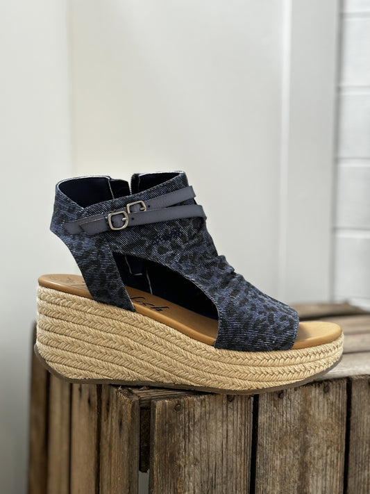 Blowfish Malibu Lacey Vegan Sandals - Leopard