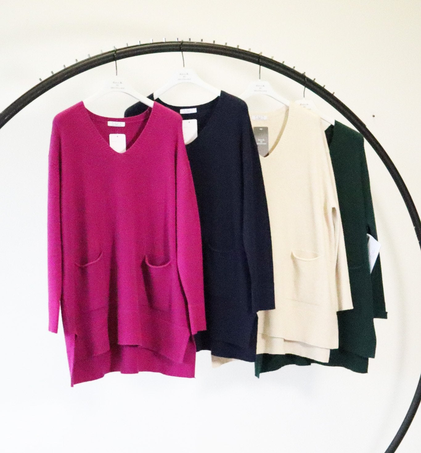 Deck V-Neck Knit Jumpers