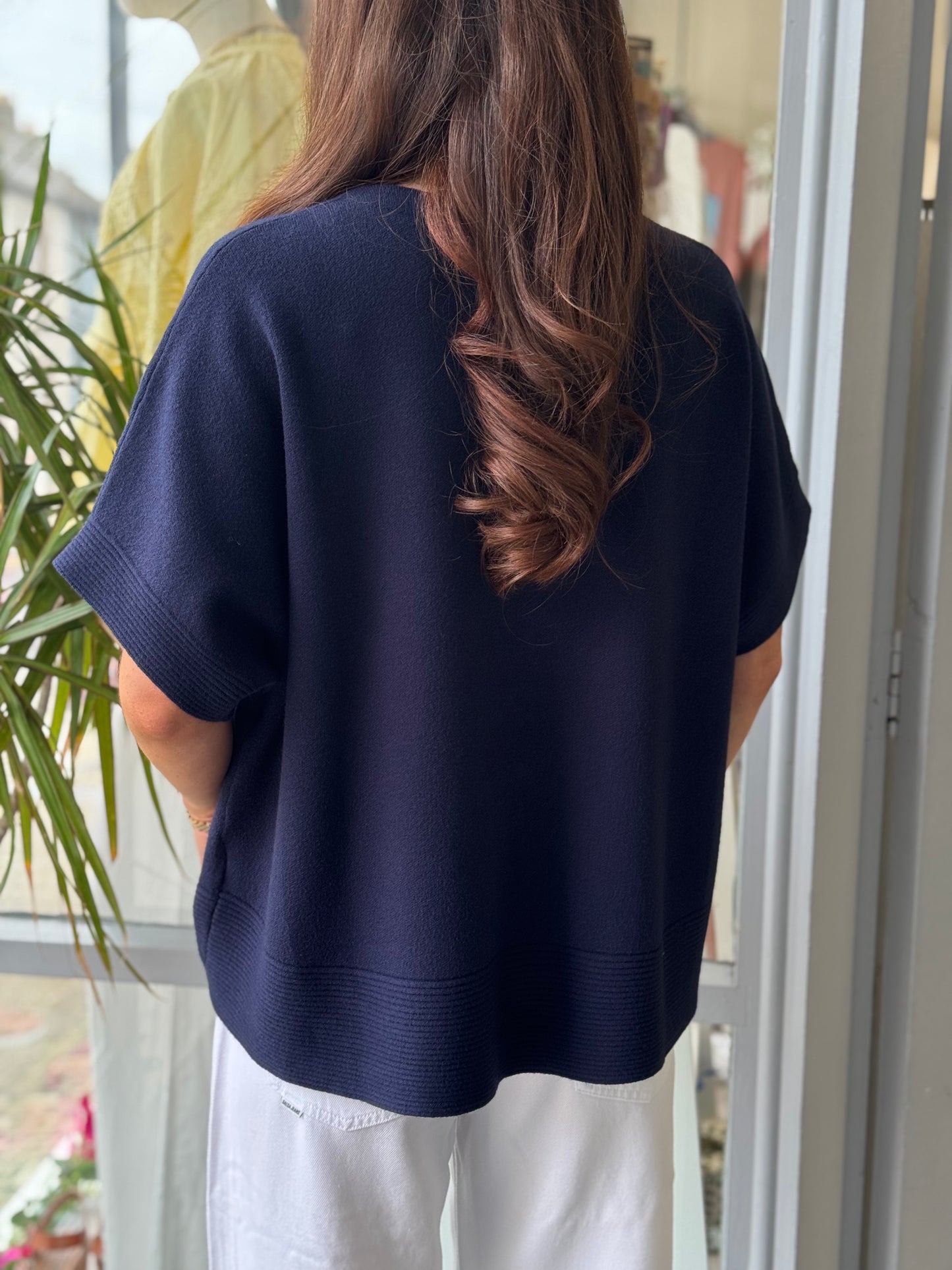 Deck Sleeveless Cardigan - Navy