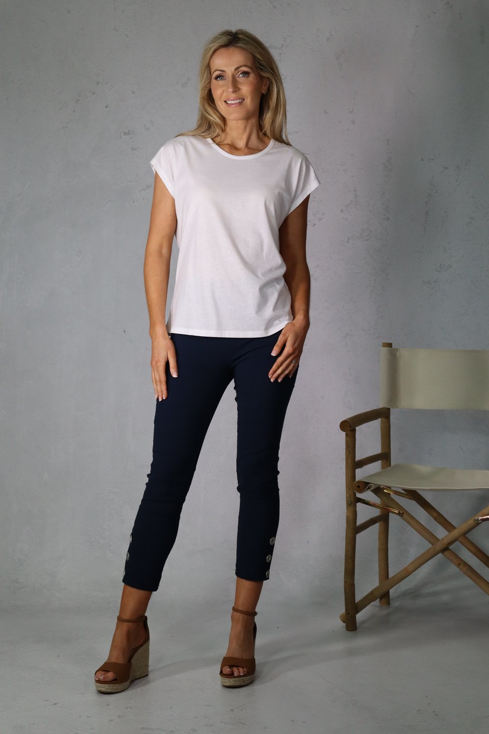 Deck Piper T-Shirt White