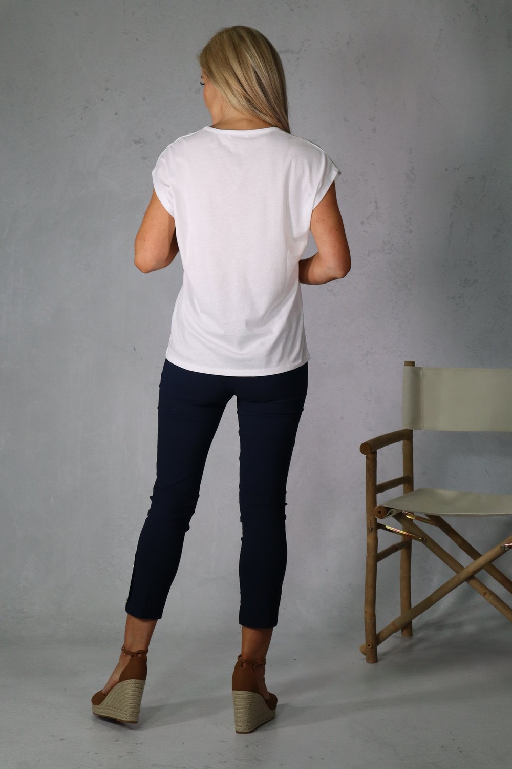 Deck Piper T-Shirt White