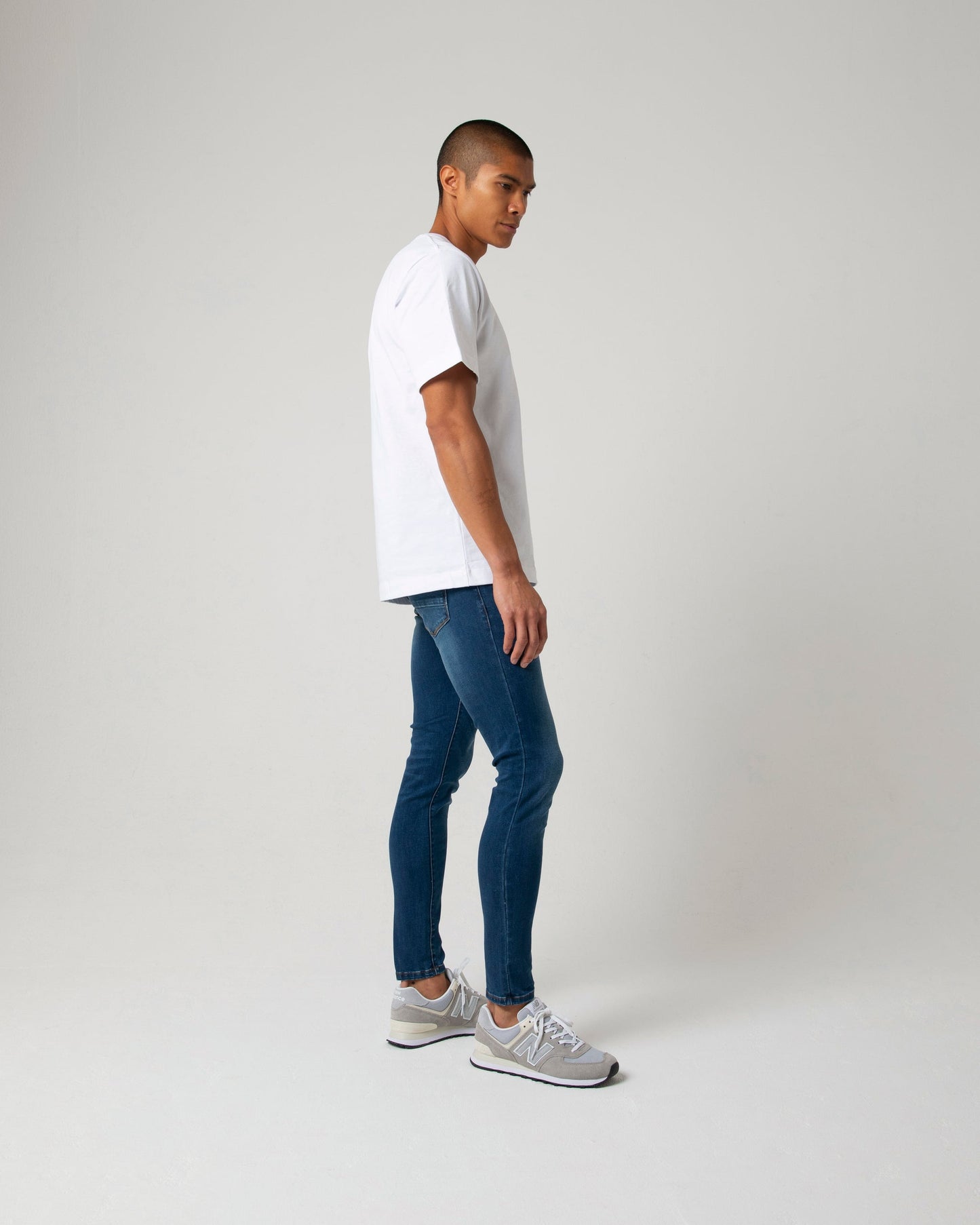 Diesel Saxon Skinny Jeans - Bright Blue