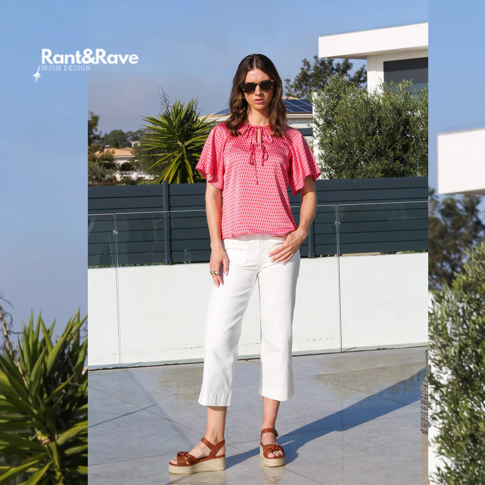 Rant&Rave Janelle Top - Red