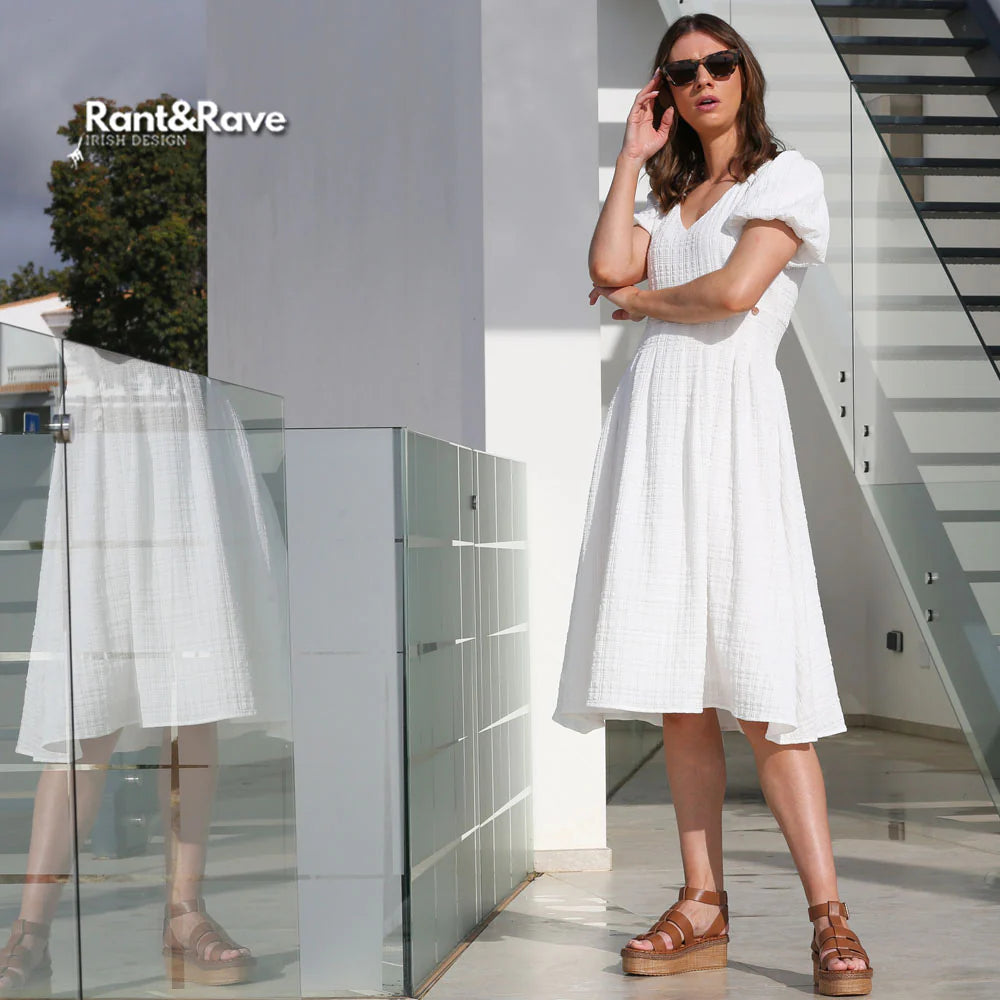 Rant&Rave Juliette Dress - White