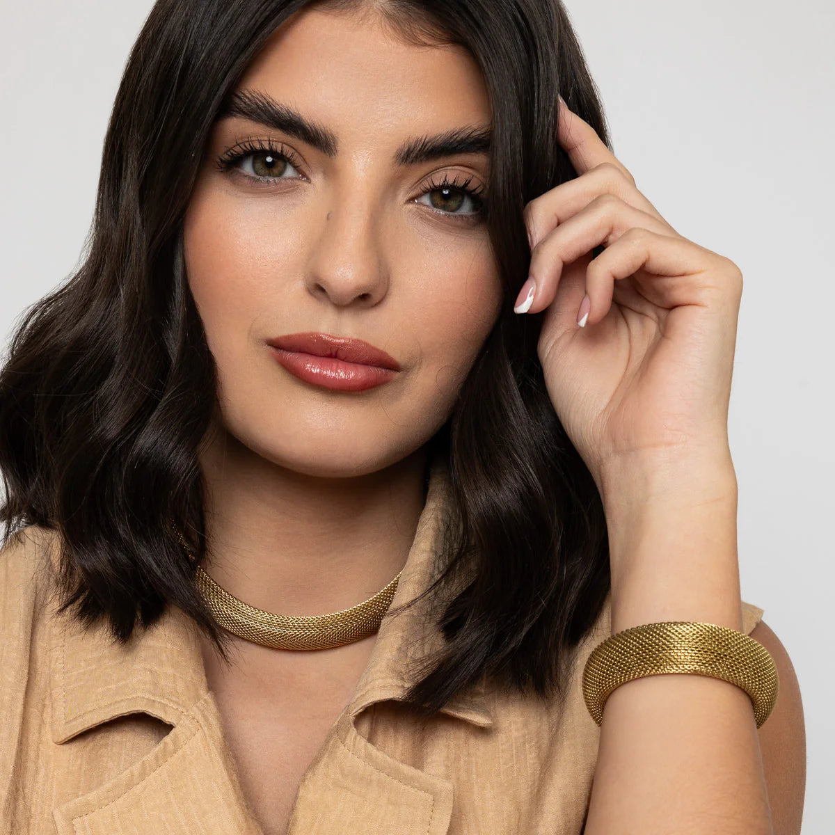 Knight & Day Chunky Mesh Necklace