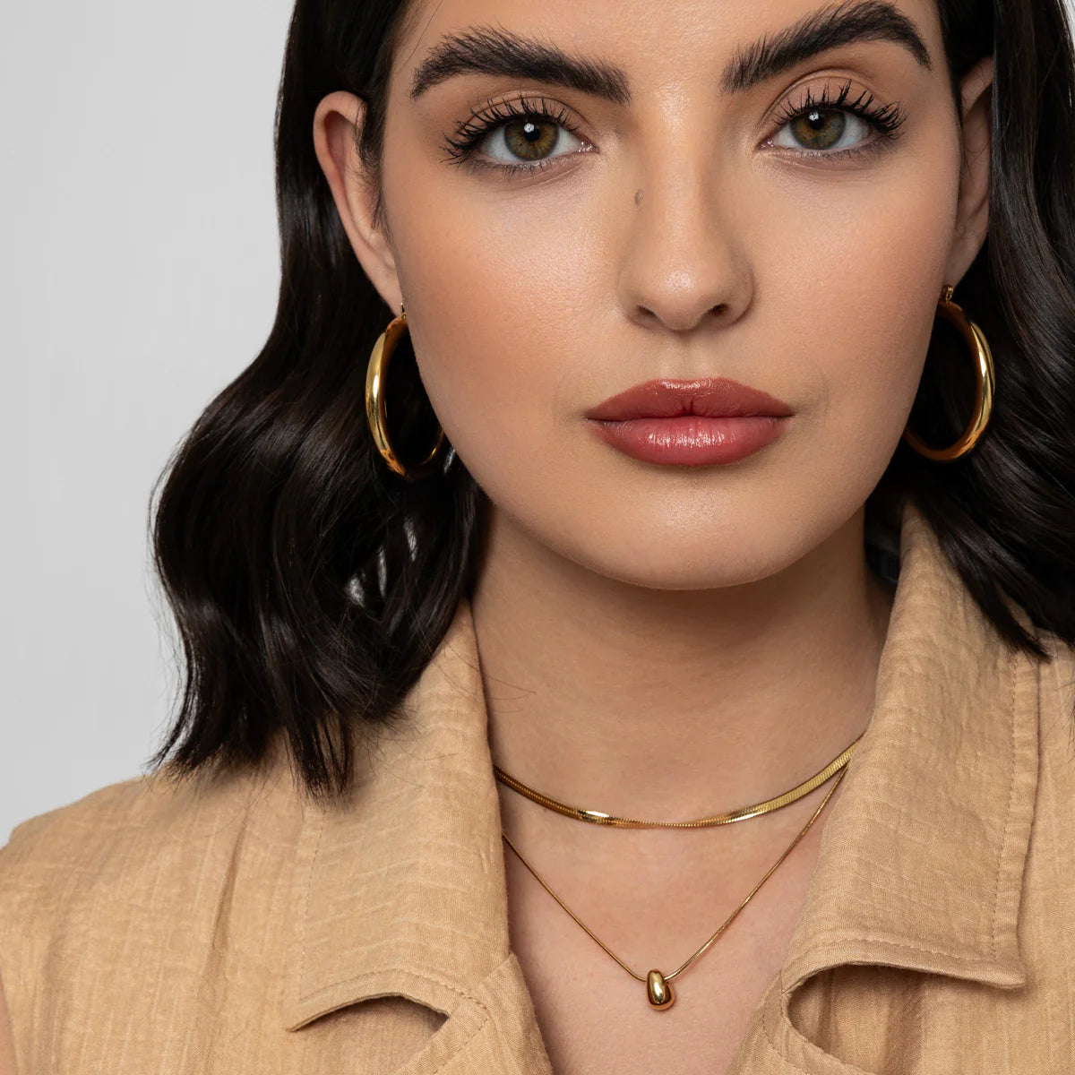 Knight & Day Nylah Chunky Hoops