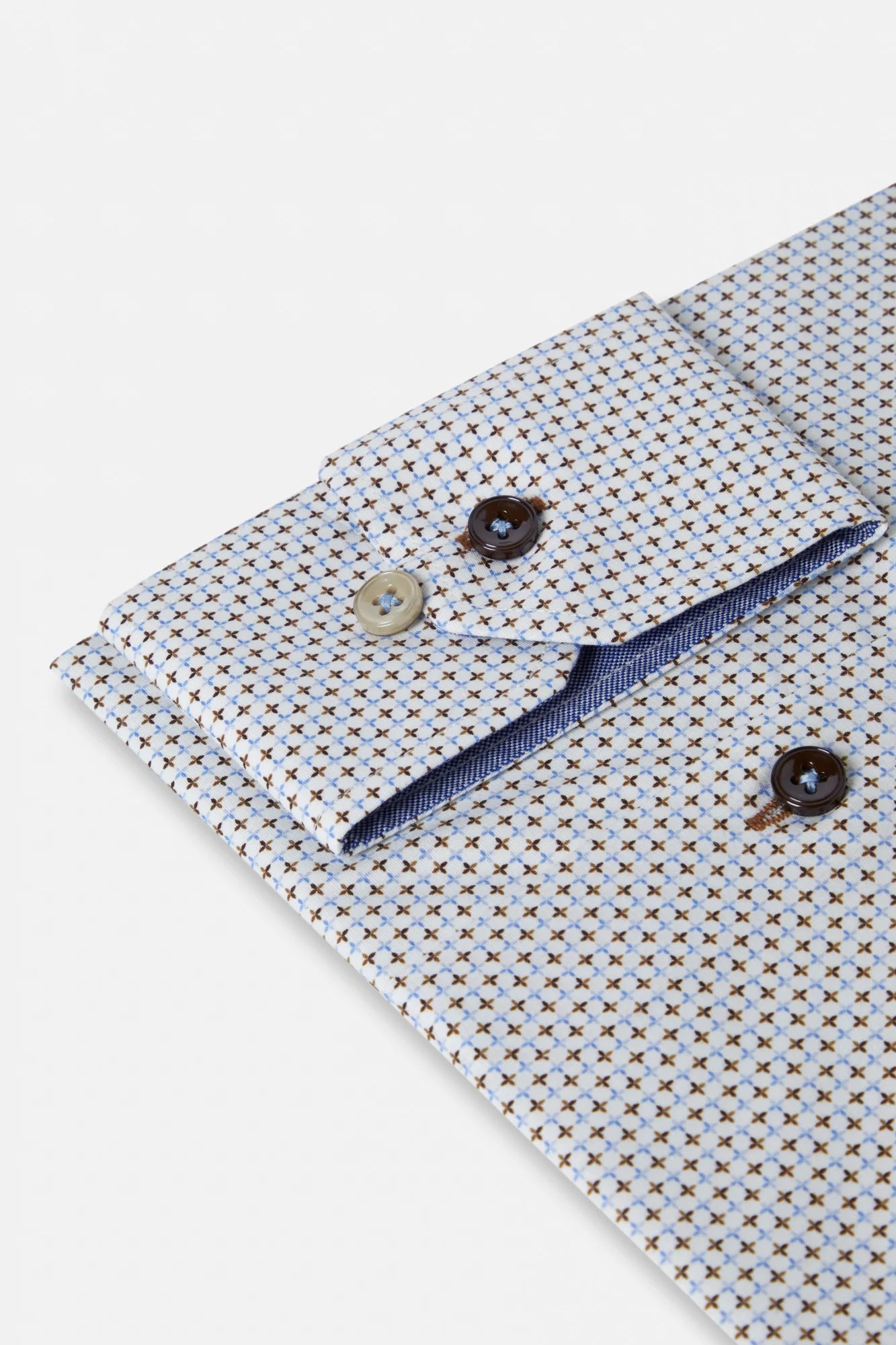 Benetti Kevin Modern Fit Shirt - Coffee