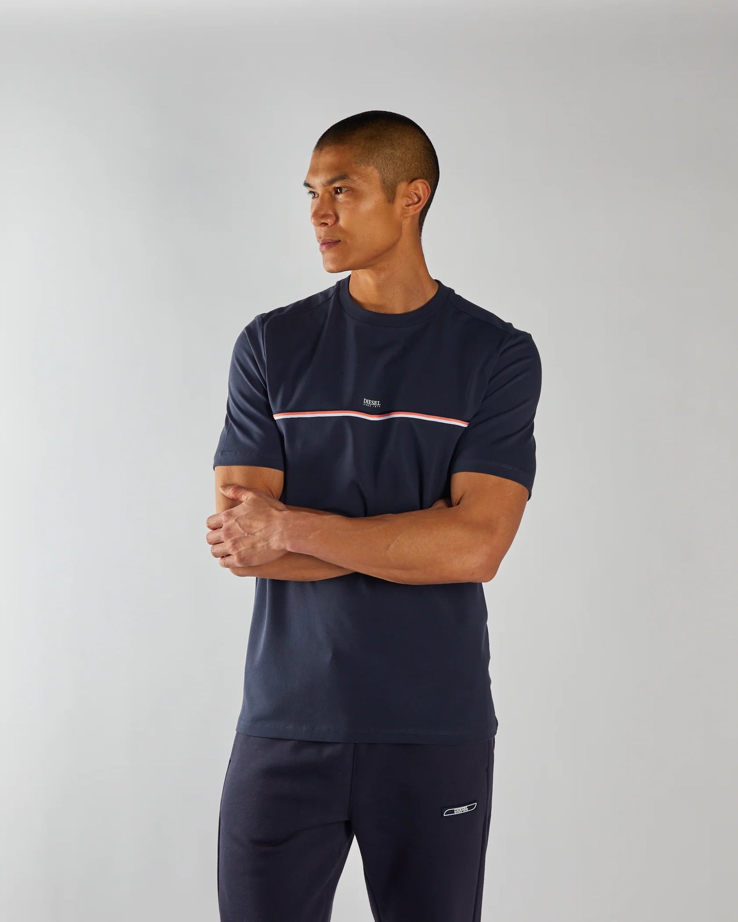 Diesel Lachlan Tee - Navy Galaxy