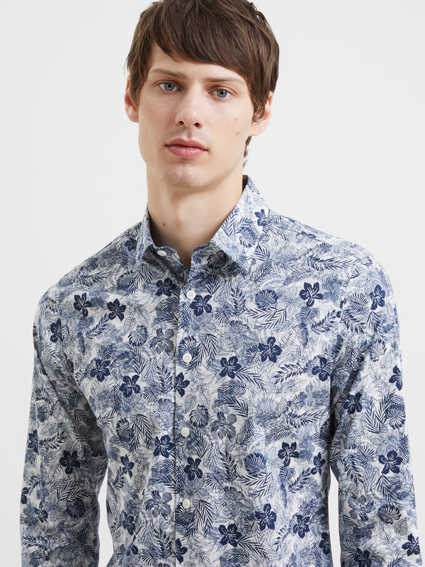 French Connection Floral Long Sleeve Shirt