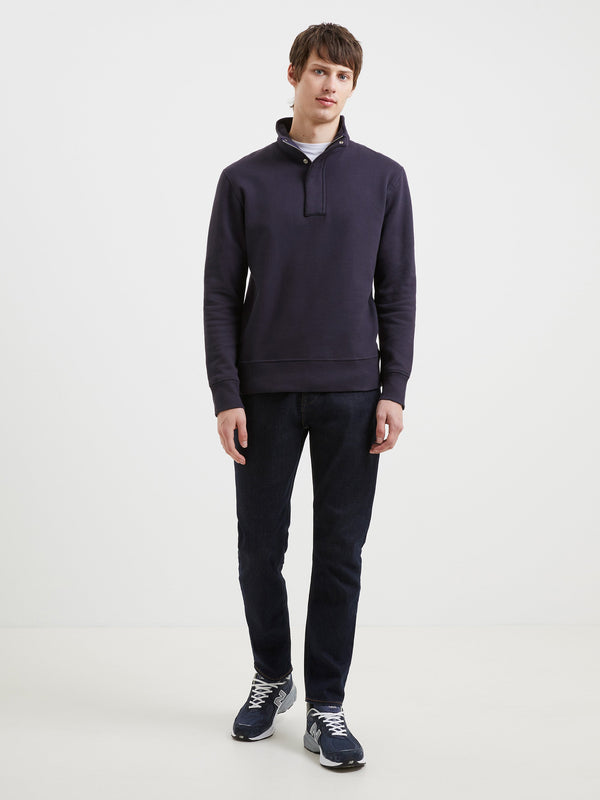 French Connection Funnel Neck Sweatshirt - Dark Navy