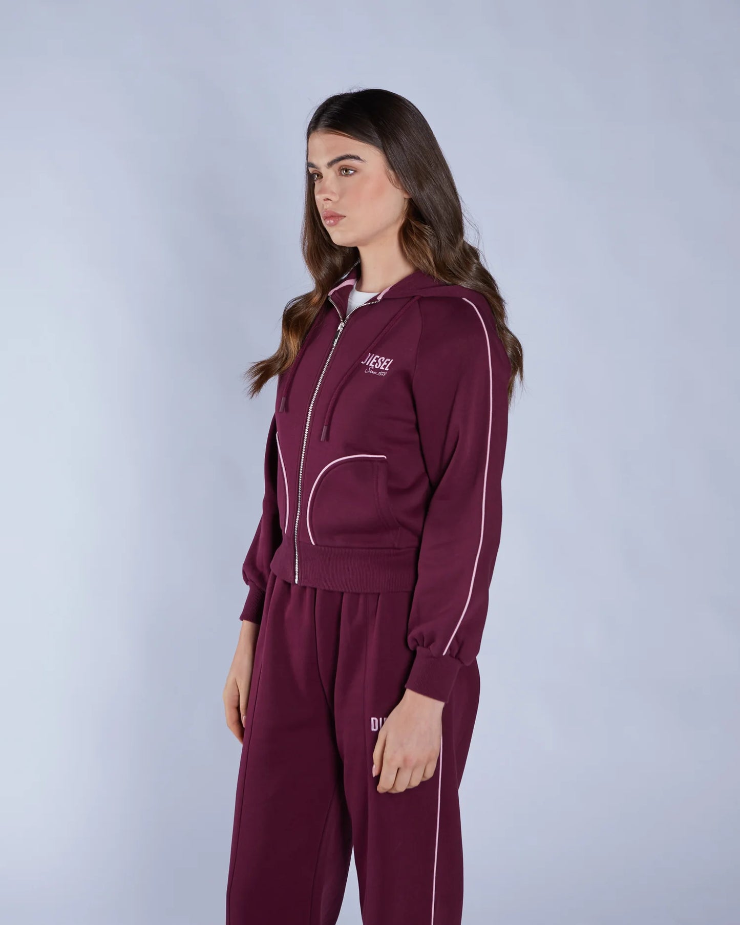 Diesel Leonella Zipper - Deep Orchid