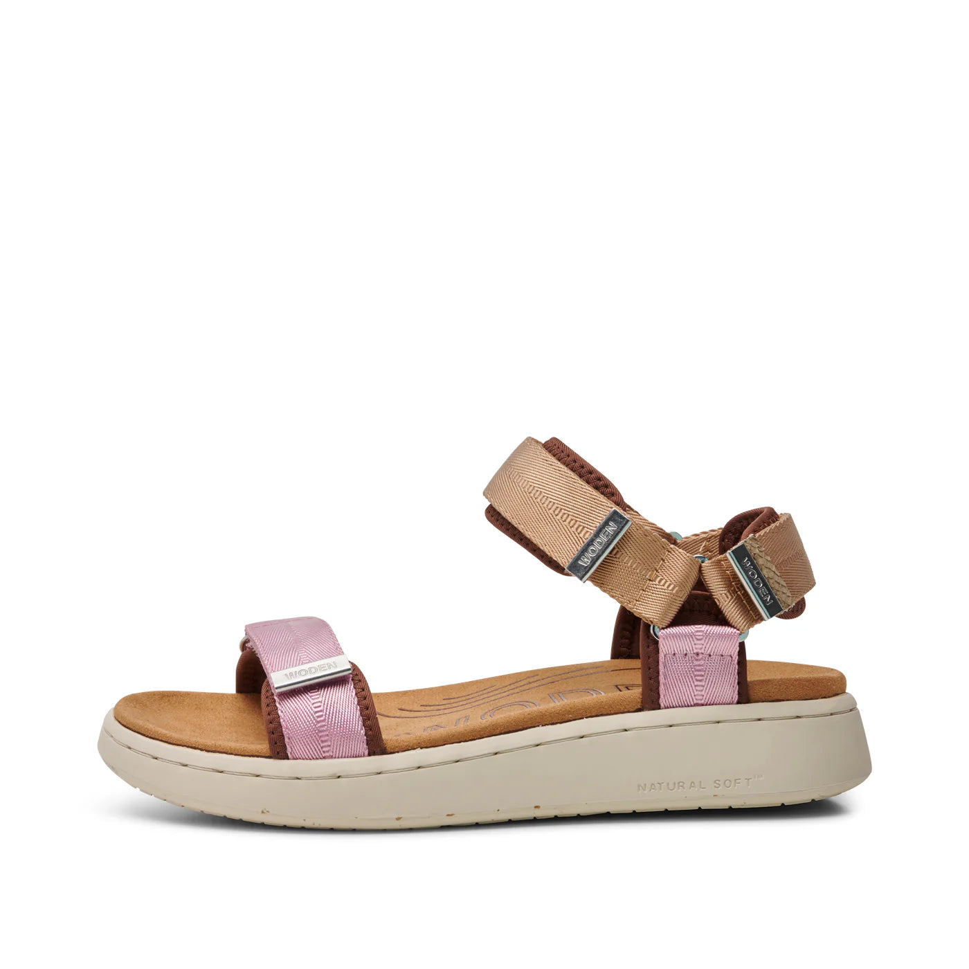 Woden Line Sandaals - Multi Rose
