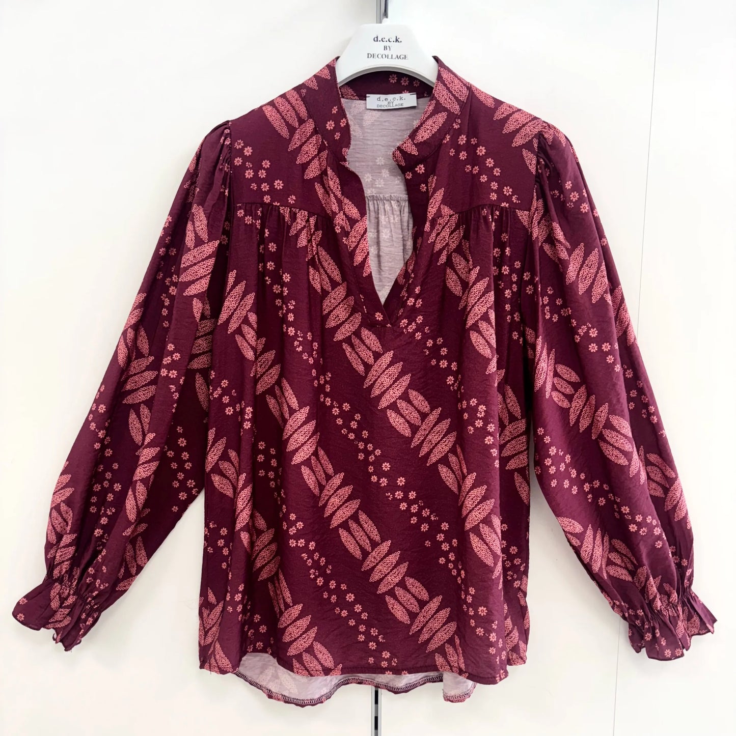 Deck Blouse - Mulberry