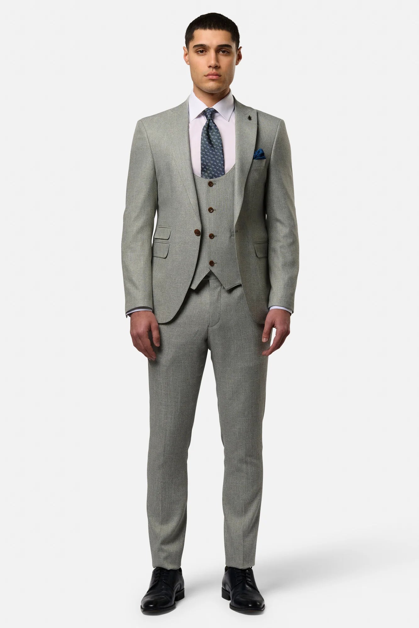 Benetti Travis Nicky 3 Piece Suit - Sage