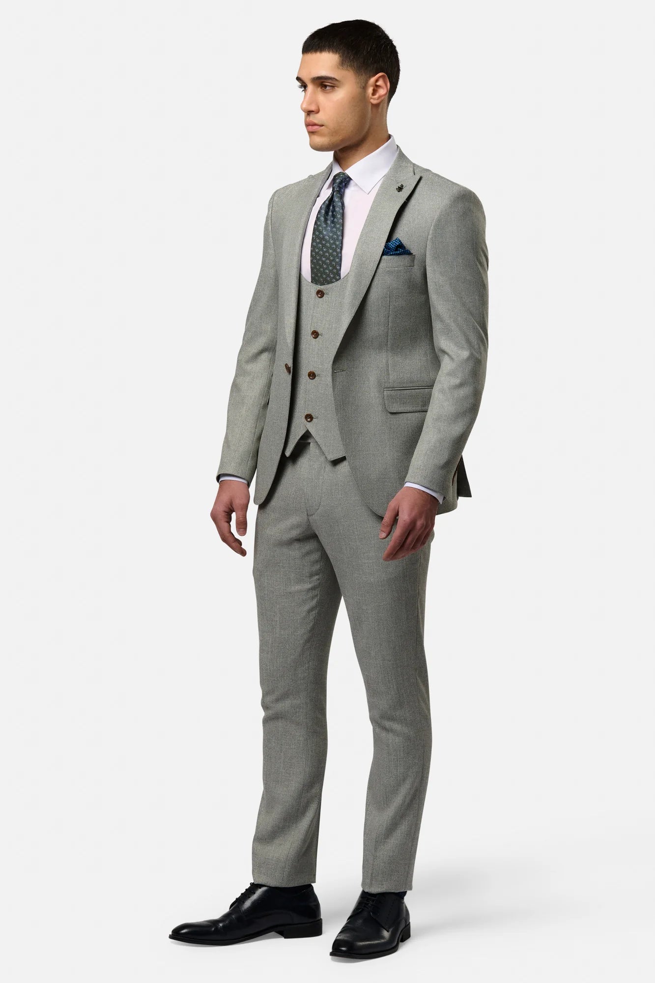 Benetti Travis Nicky 3 Piece Suit - Sage