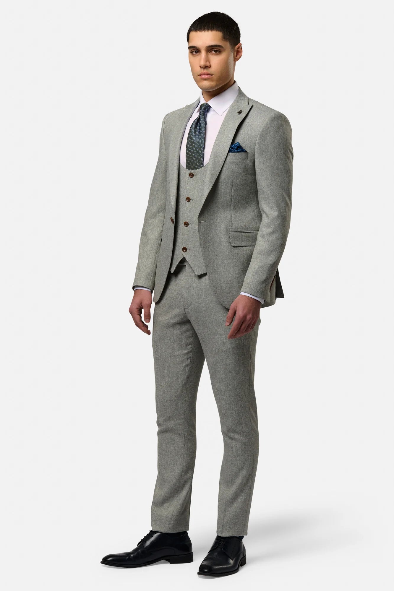 Benetti Travis Nicky 3 Piece Suit - Sage