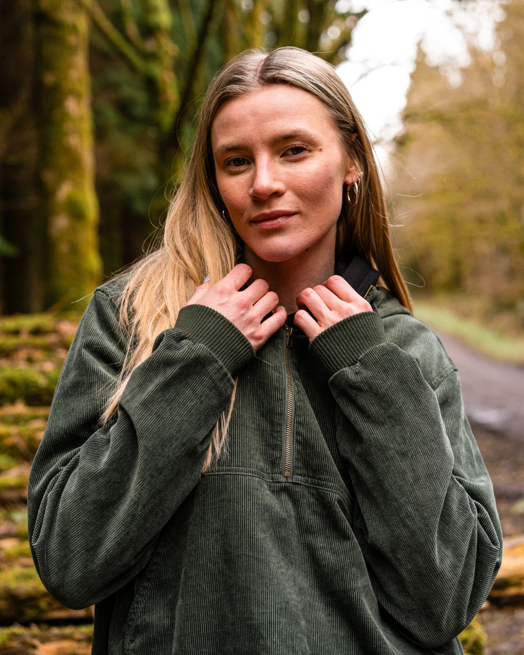 Bleubird Overland Hoodie - Deep Forest