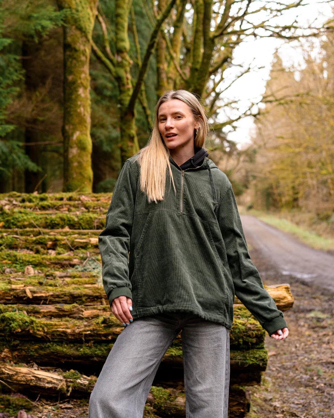 Bleubird Overland Hoodie - Deep Forest