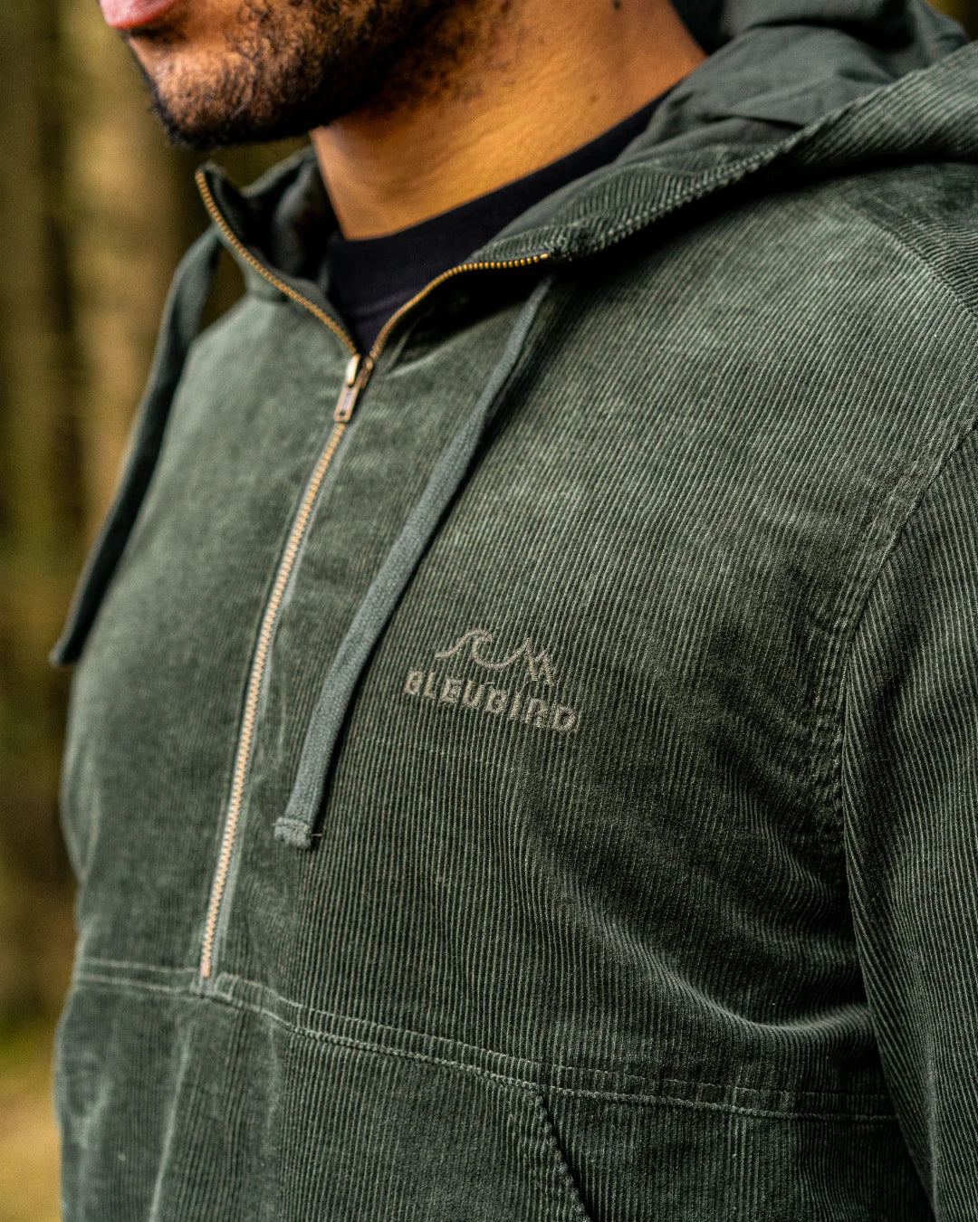 Bleubird Overland Hoodie - Deep Forest